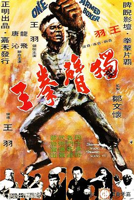 独臂拳王 獨臂拳王 1972 电影 海报