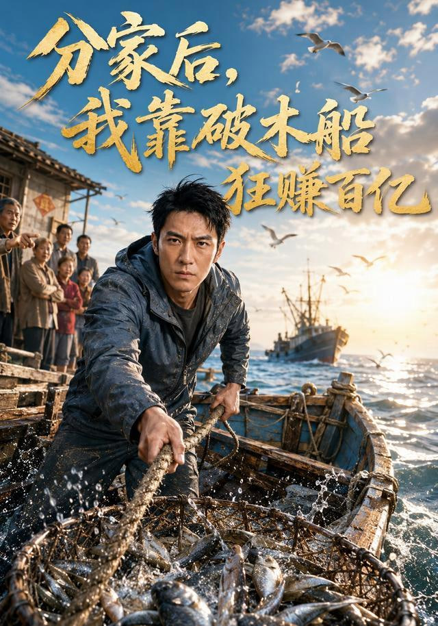 分家后，我靠破木船狂赚百亿 2026 短剧 海报