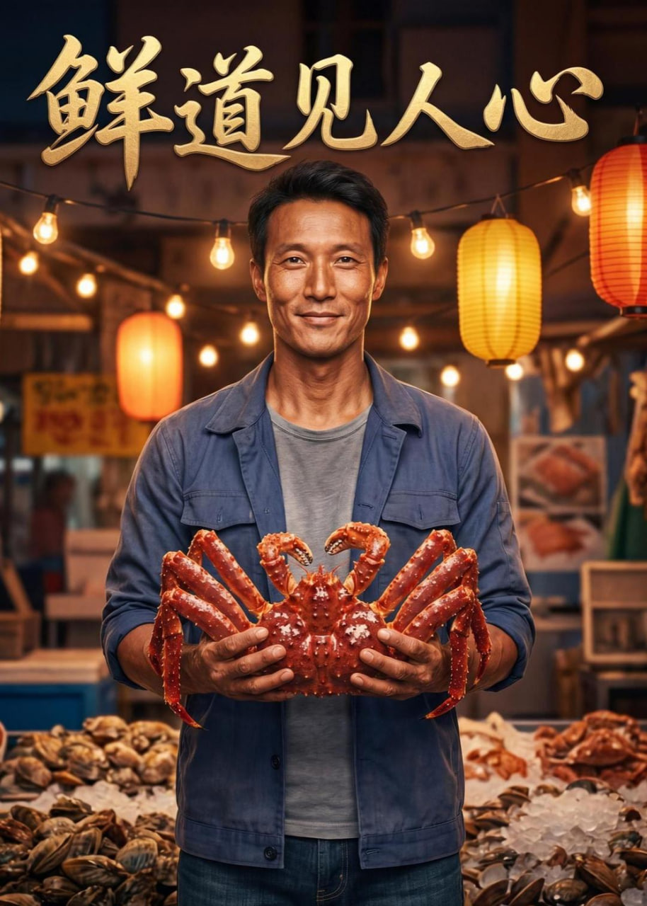 鲜道见人心 2026 短剧 海报