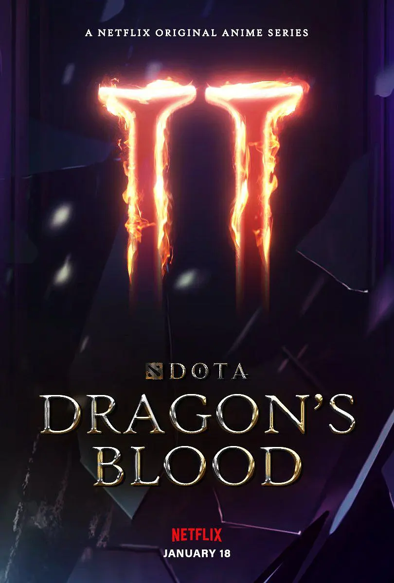 DOTA：龙之血 第二季 2022 动漫 海报