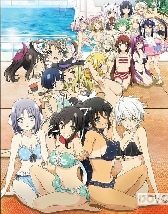 闪乱神乐 少女们的选择 满是泳装的前夜祭 2018 电影 海报