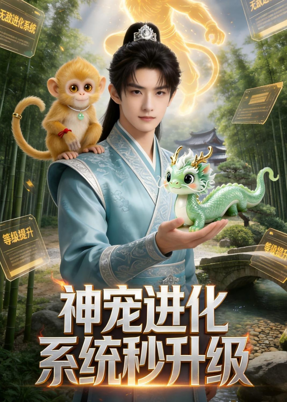 神宠进化系统，秒升级 2026 短剧 海报